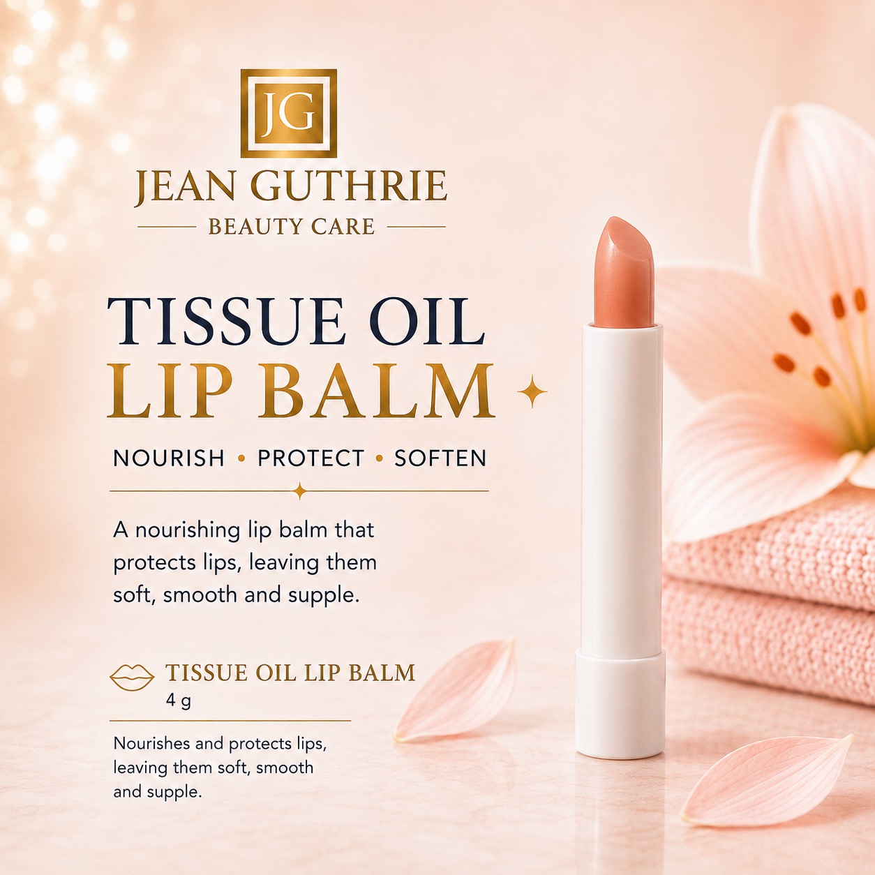 Tissue Oil Lip Balm - 4g