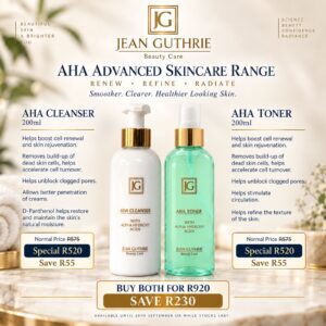 AHA Cleanser & AHA Toner - 200 ml DUO