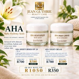 AHA Moisturiser SPF 20 & Night Cream - 50 ml DUO